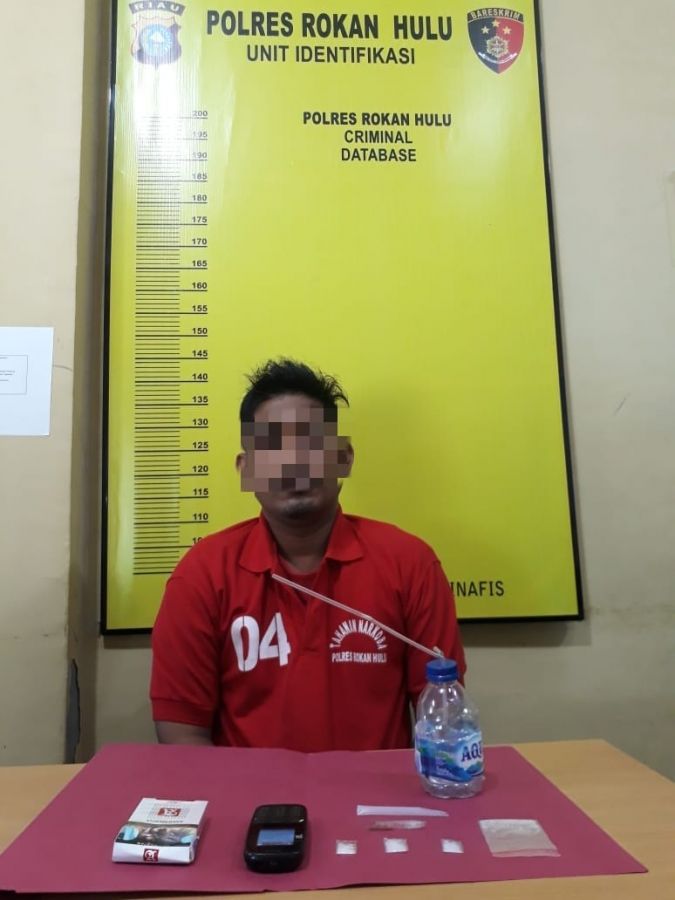 Sat Narkoba Polres Rohul Tangkap Pelaku Penyalahgunaan Narkoba