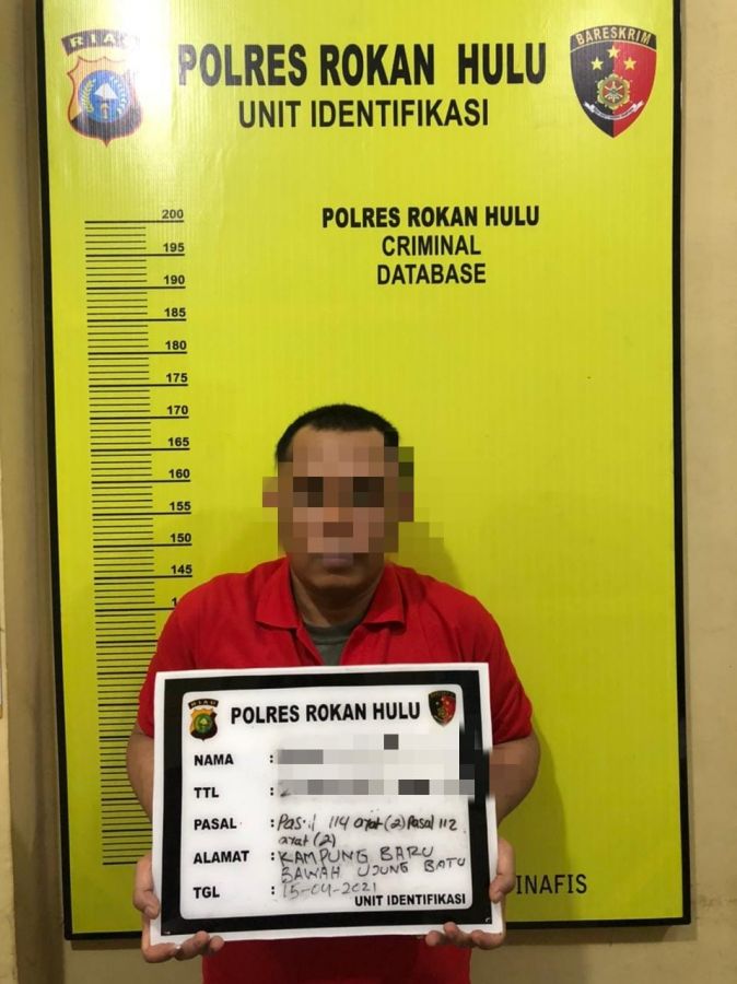 Satnarkoba Polres Rokan Hulu Tangkap Pelaku Penyalahgunaan Narkoba