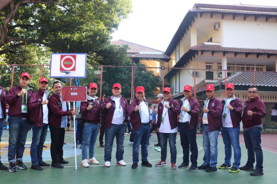 Semarakkan Hari Kemenkumham HDKD Ke-78, Kanwil Kemenkumham Riau Utus Atlet Terbaiknya