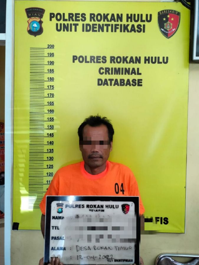 Seorang Pria di Rohul  Dikurung  Polisi, Ternyata Ini Alasannya