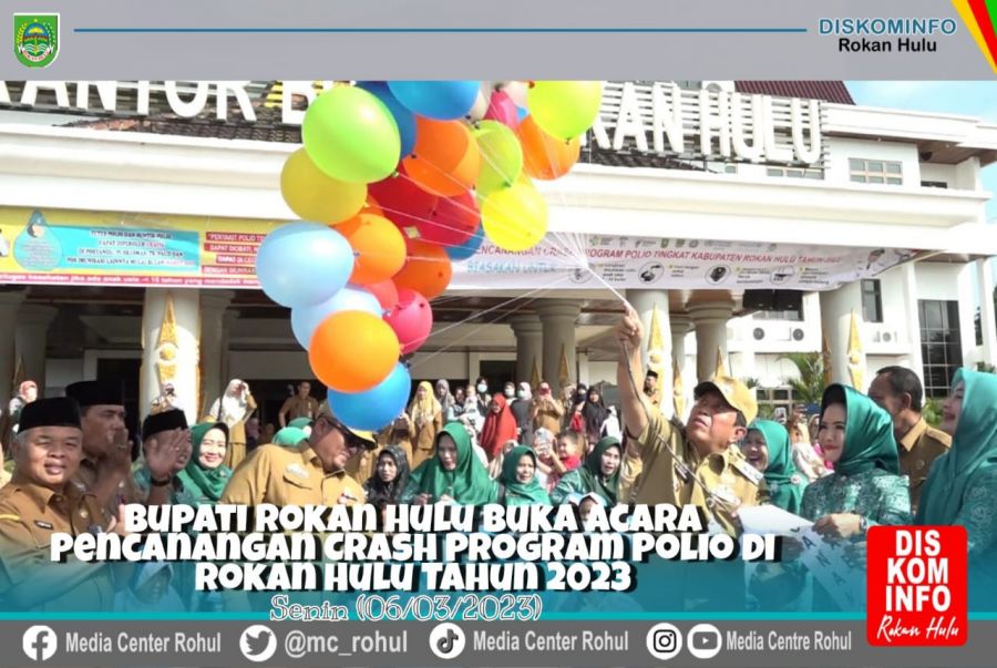 Sukiman: Mari Wujudkan Anak Rohul Sehat dan Bebas Polio