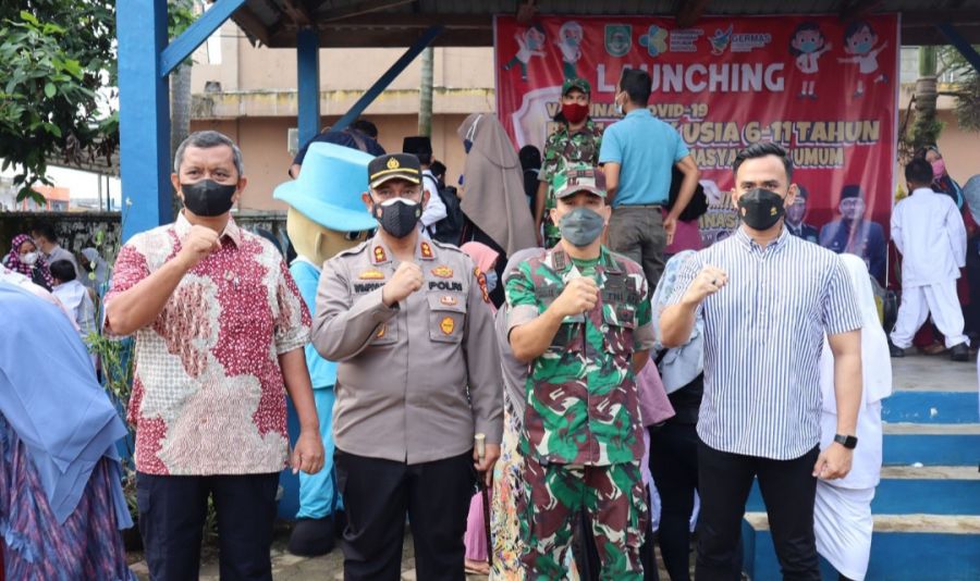 Targetkankan Selama 1 Bulan, 68 Ribu Vaksinasi Usia 6-12 Tahun di Rohul Tuntas