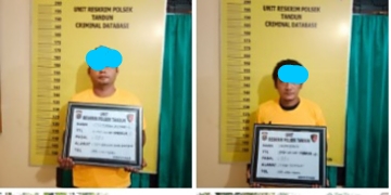 Terduga Dua Pelaku Penegelapan BBM Jenis Solar Di Rohul Diamankan Polisi 