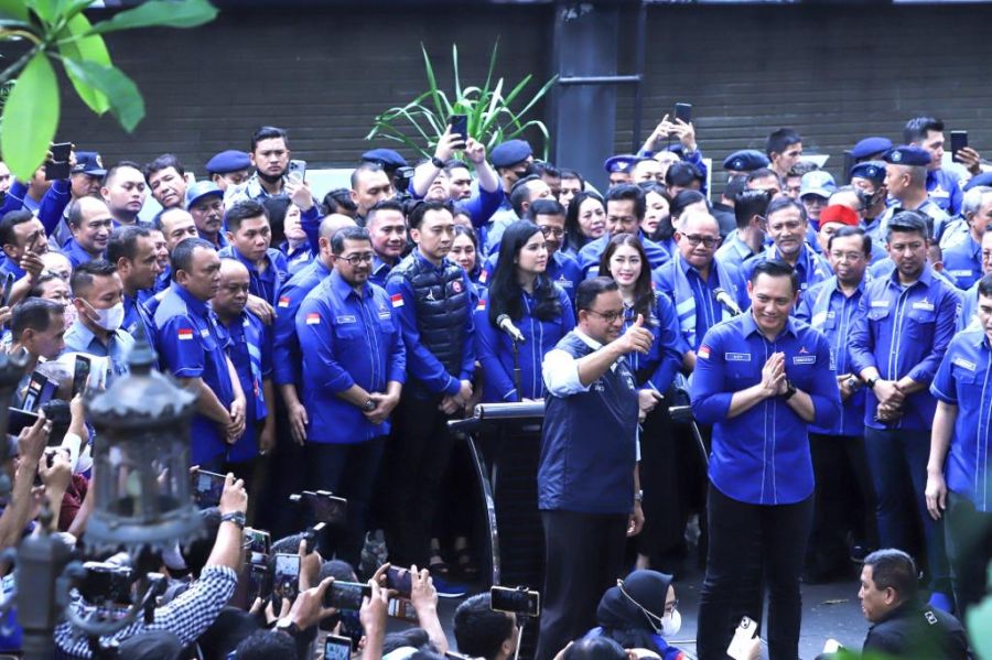 Teriakan  “Anies-AHY” Bergema di Sana-sini Sebagai Bentuk Dukungan Bagi keduanya