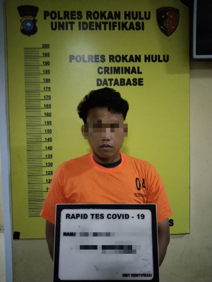 Tim OTRLK Resmob Sat Reskrim Polres Rohul Ringkus  Seorang Pelaku Curat
