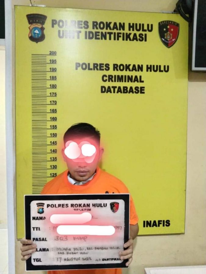 Tim Resmob Polres Rohul Tangkap Bandar Chip Higgs Domino