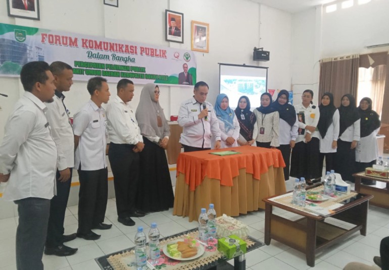 Tingkatkan Kualitas Pelayanan Publik, RSUD Rohul Adakan FKP