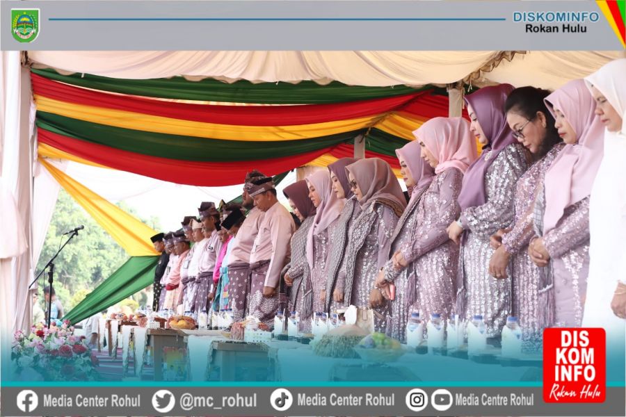 Upacara Peringatan HUT Rohul ke 24 tahun 2023