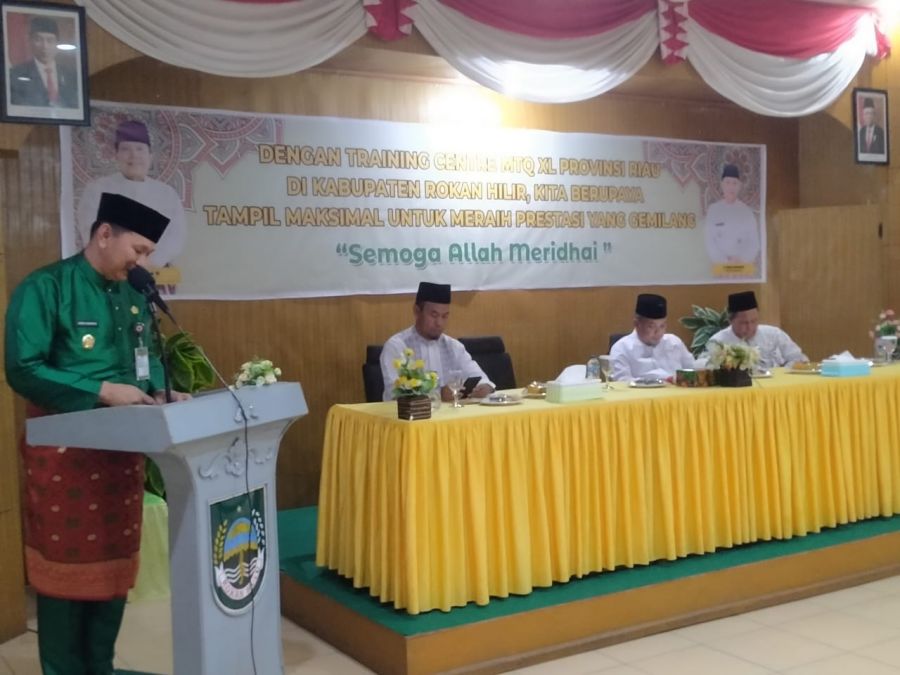 Wabup H. Indra Gunawan Tutup dan Lepas Kapilah Rohul