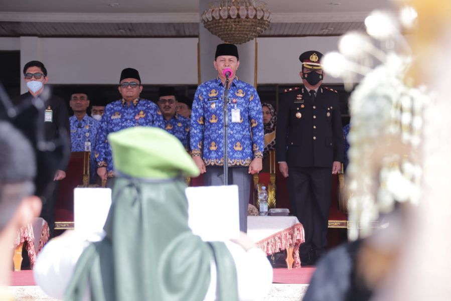 Wabup Rokan Hulu Pimpin Upacara Peringatan Hari Sumpah Pemuda ke-94