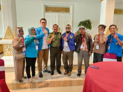 KNPI Riau Ramaikan Acara KOMSOS TNI, Larshen Yunus: Hormat Buatmu Jenderal Purwo