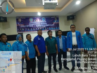 Muscab F SP BPU K.SPSI Kota Pekanbaru Berjalan Lancar, Ketua KNPI Riau: Kami Siap Bersinergi
